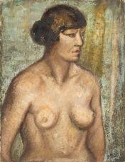 FEMME EN BUSTE NUE by Isaac Pailès, circa 1930