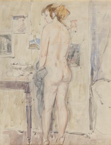 Nudo in un interno by Massimo Quaglino