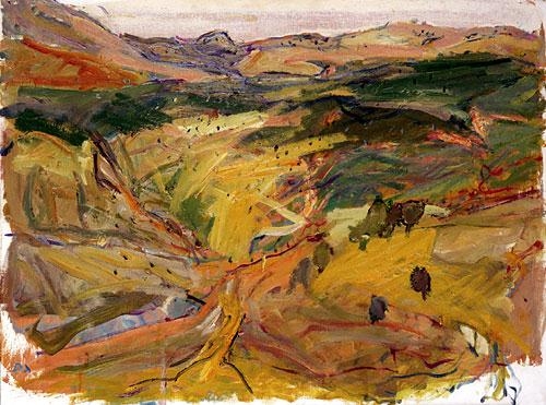 Artwork by Eliahu Gat, Landscape, Made of Oil on canvas