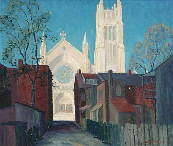 The White Church by John Emil Berninger