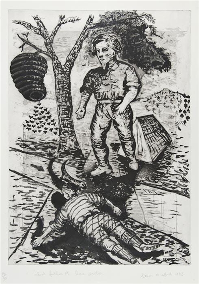 Natural Follies at Bee Junction by Steven Campbell, 1985