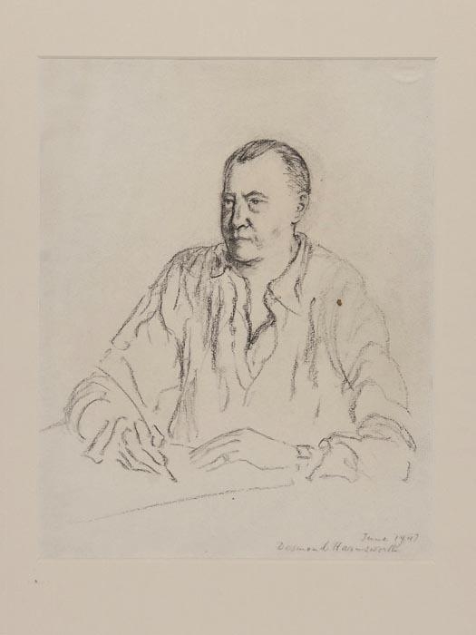 Desmond Harmsworth | 8 Works: Group of portraits of Archibald Clark ...