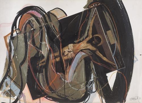 Maja by Wolf Vostell, 1986