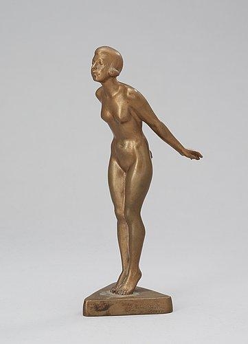 Standing girl by Carin Nilsson, 1930