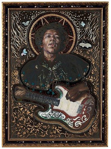 Icon Jimi Hendrix - Wawyn Frame