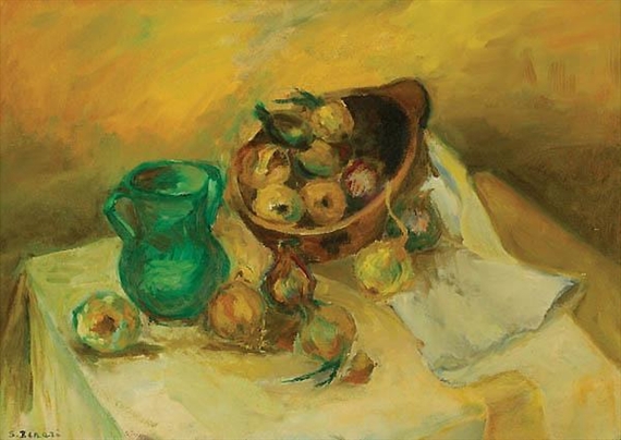 Still Life with a Jug by Sima Ben Ari