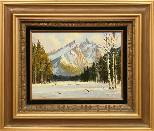 Winter's Evening View by Bill Shaddix