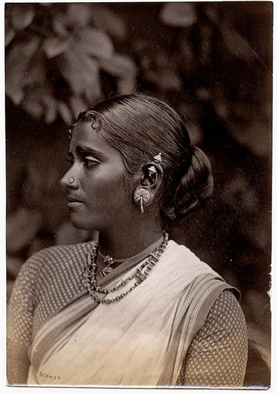 Charles T. Scowen | A TAMIL WOMAN FROM CEYLON (SRI LANKA) OR INDIA |  MutualArt