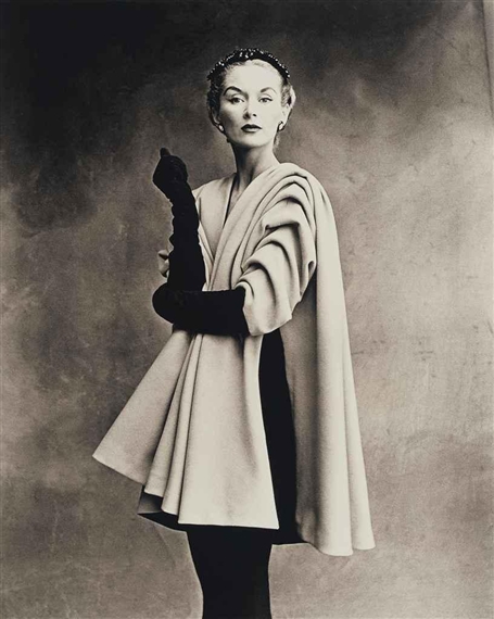 Irving Penn | Balenciaga Mantle Coat (Lisa Fonssagrives-Penn), Paris ...