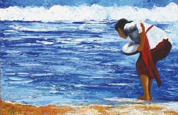 Offering On The Beach - Randhy Boegis