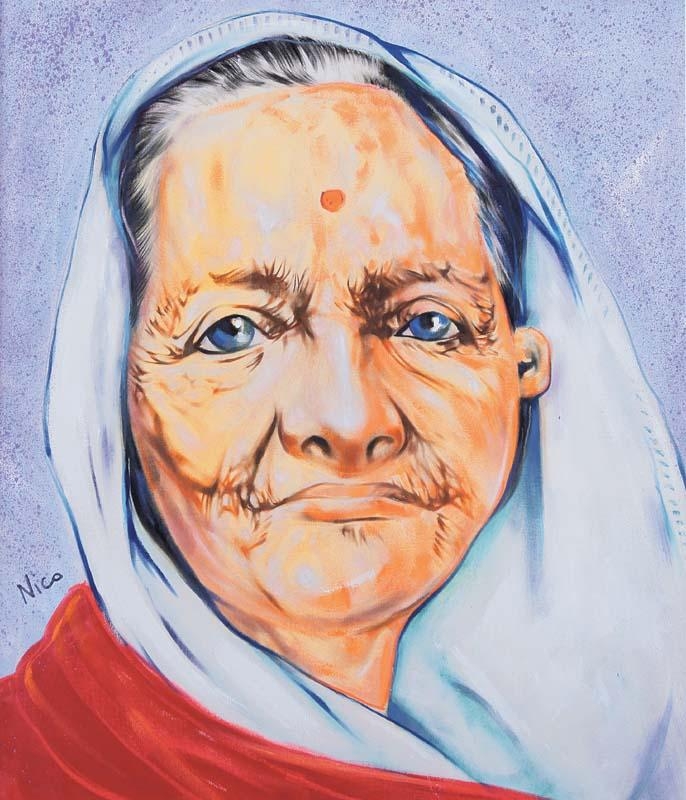 Nico Paladini | Signora Putlibai, madre di Ghandi | MutualArt