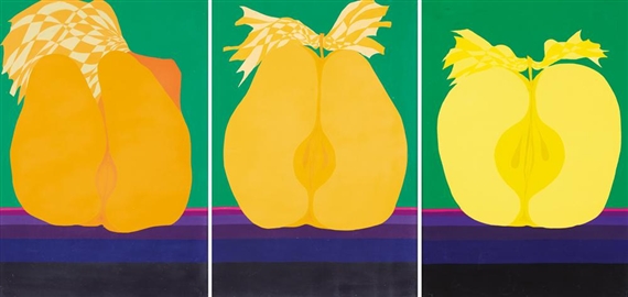 Triptych: Metamorfosi di Eva by Odo Tinteri, 1972