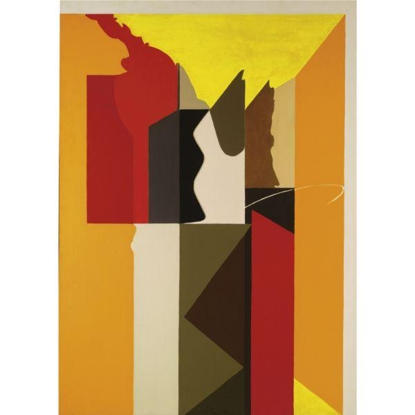 Artwork by Stojan Celic, Le mois d'aout, Made of Oil on canvas