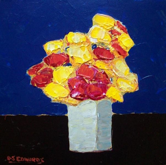 Mixed Flowers by David Edwards