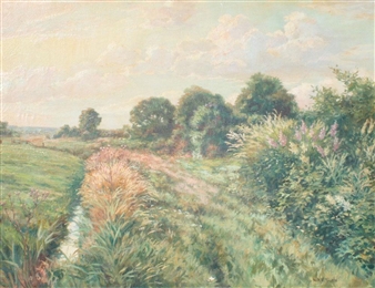 Pastoral Landscape - G. H. F. Thiele