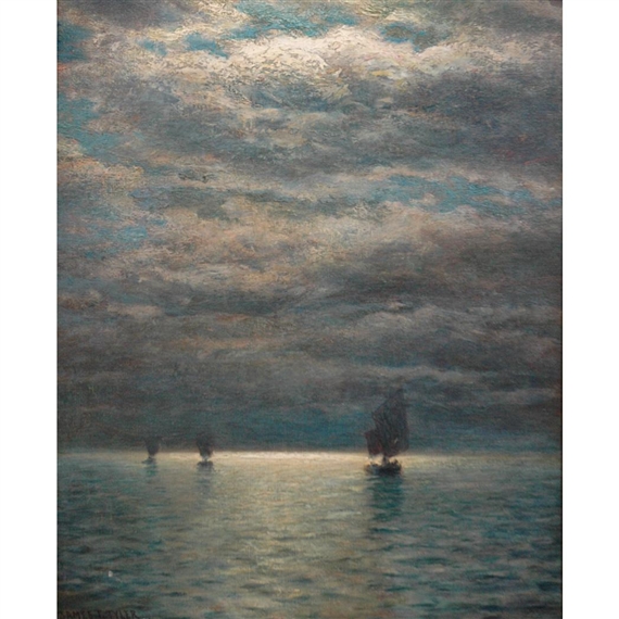 Moonlit Sail by James Gale Tyler