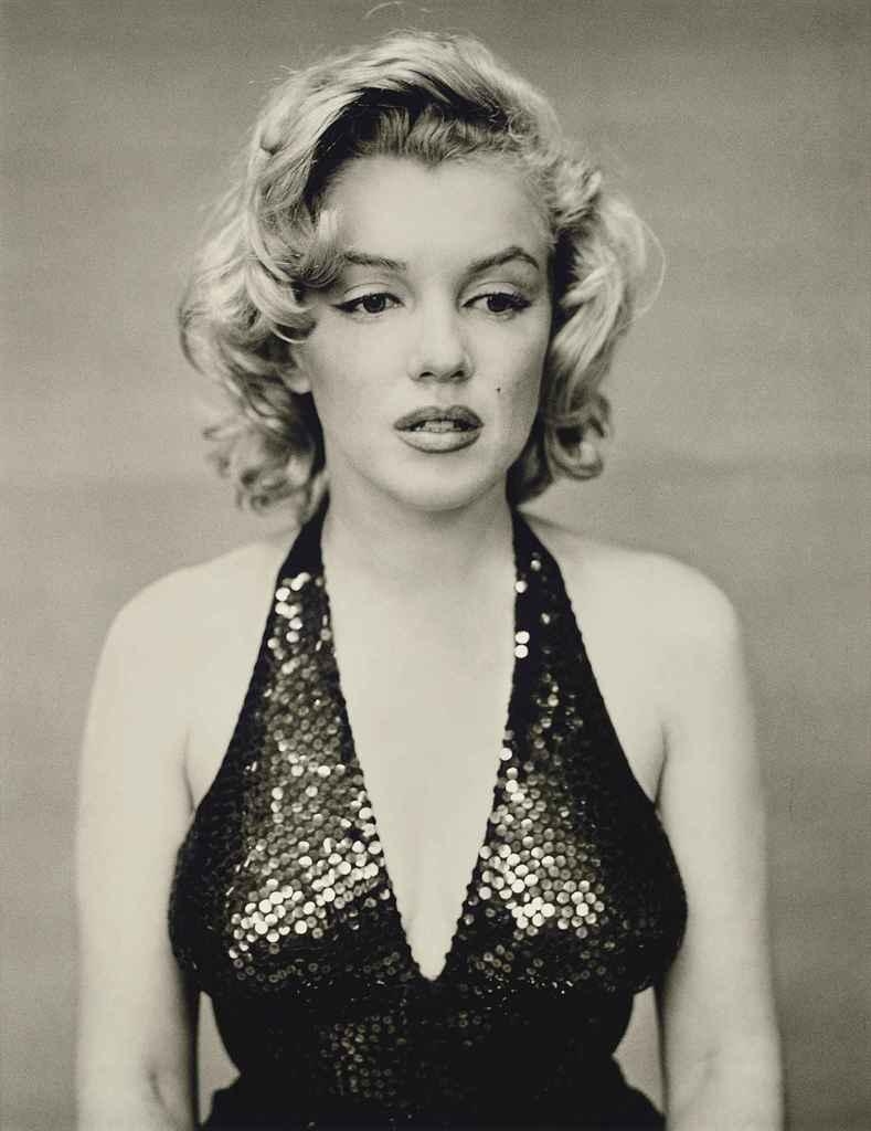 Artwork by Richard Avedon, Marilyn Monroe, New York City, May 6, 1957, Made of gelatin silver print