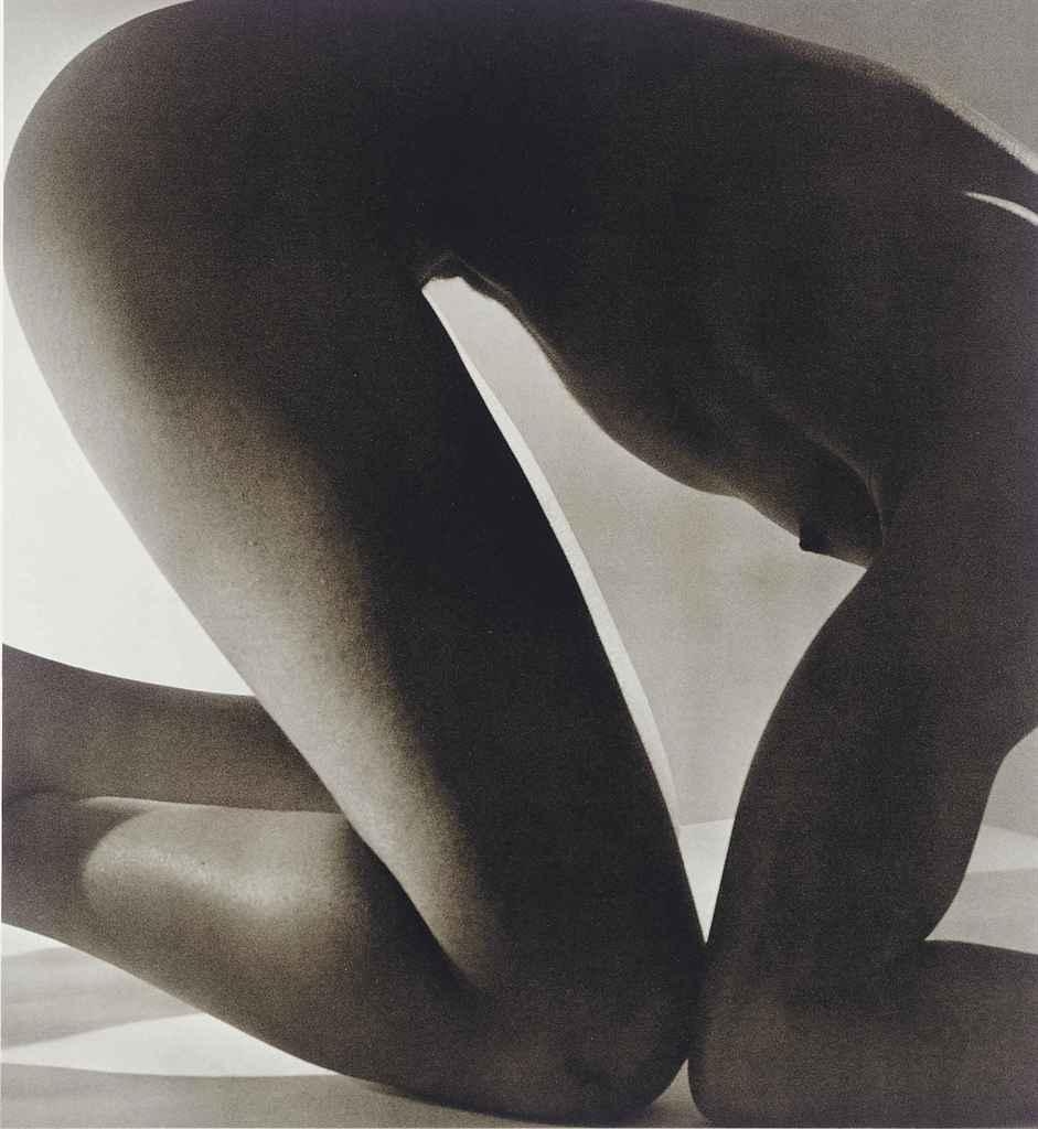 Horst P. Horst Female Nude, Push Up, 1953