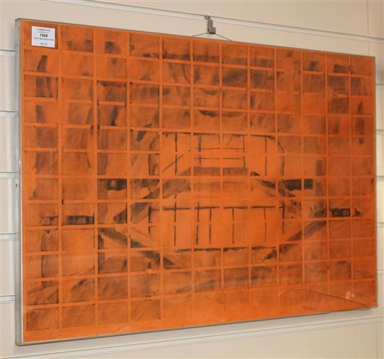 'Philip Johnson' by Keith Milow, 1967