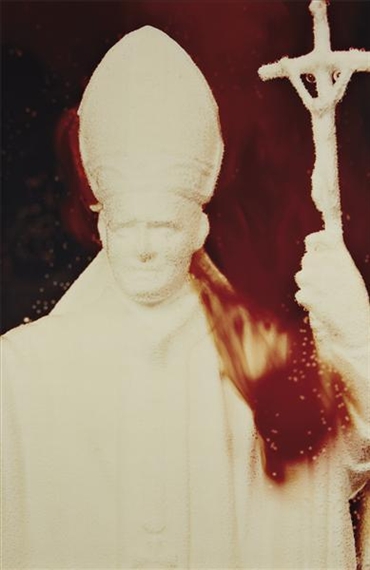 Andrés Serrano, White Pope from Immersions