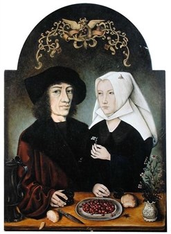 Portrait of the Master of Frankfurt and his Wife - Verena Vickers