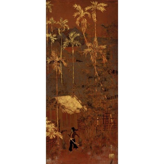 L'Entrée du Village (The Gate of the Village) by Pham Hau