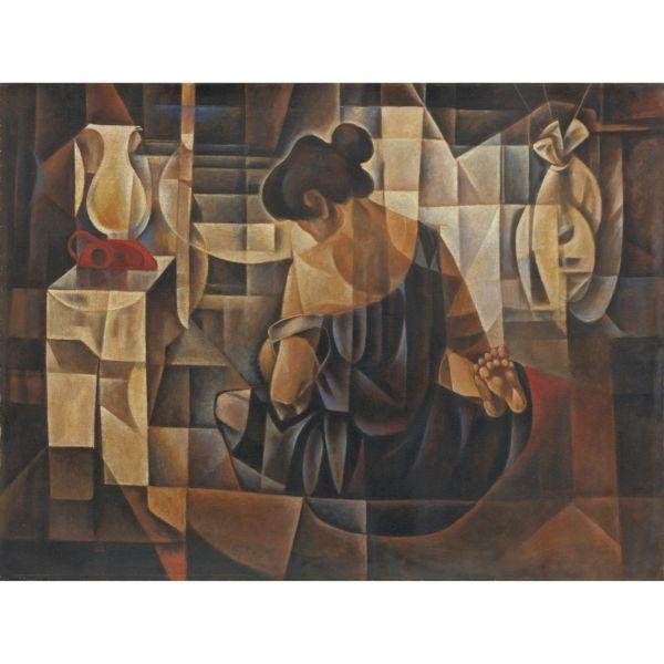 Manansala Vicente Madonna and Child (1966) MutualArt