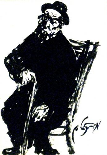 Moshe Bernstein | Old Man | MutualArt
