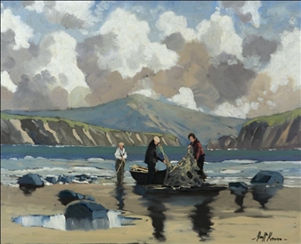 BRINGING IN THE NETS, ACHILL - Alex McKenna