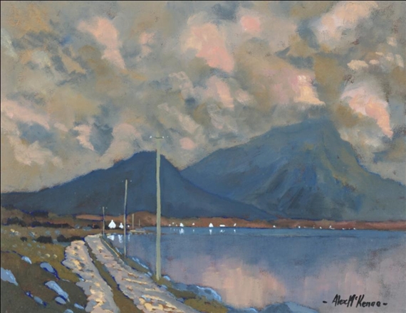 ACROSS KEEL LAKE, ACHILL by Alex McKenna