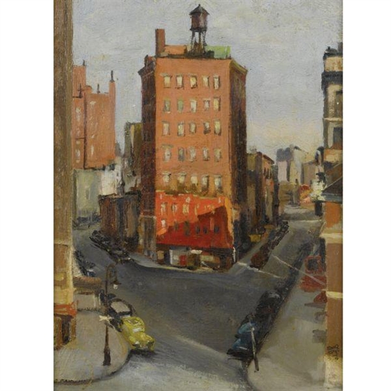 Franz Kline Sheridan Square, New York (1940) MutualArt