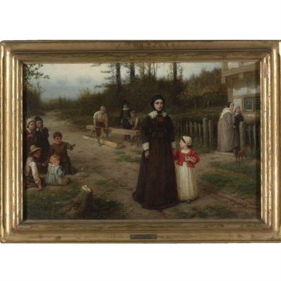 Henry Boughton Hester Prynne and Pearl MutualArt
