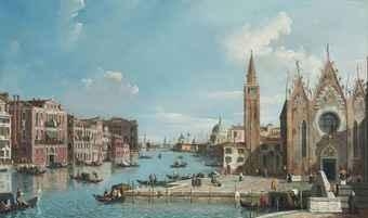The Grand Canal by Canaletto