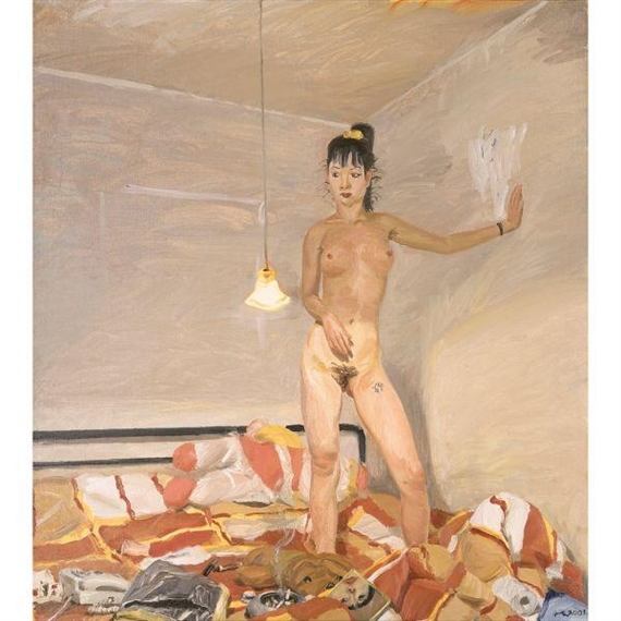 Prostitute II by Liu Xiaodong, 2001