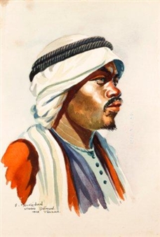 Eight works: Eight figural studies - Sirak Melkonian