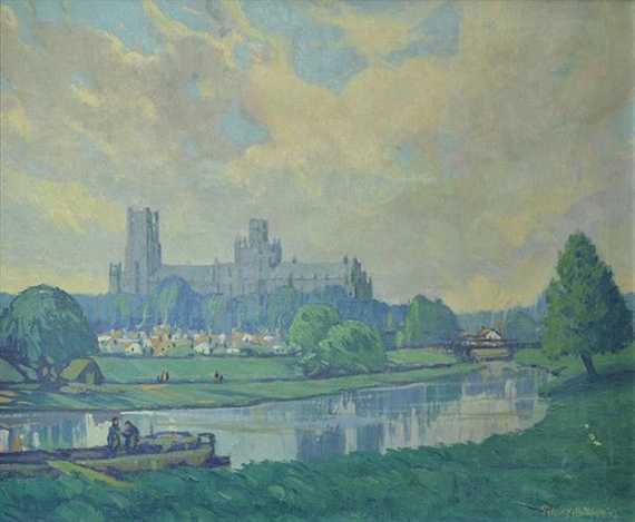 City by the Canal by Sidney Miller Wiggins