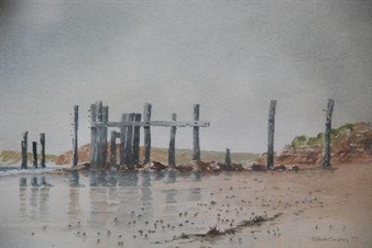 The Old Jetty Pt Willunga - Ronald Coudrey