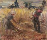 Andre Hallet | ’Les faucheurs’ (1935) | MutualArt