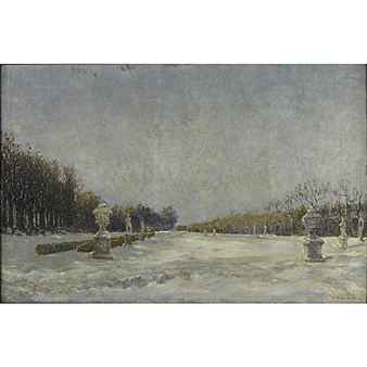 "Garden at Schoenbrun Palace" - Peter Schmauss