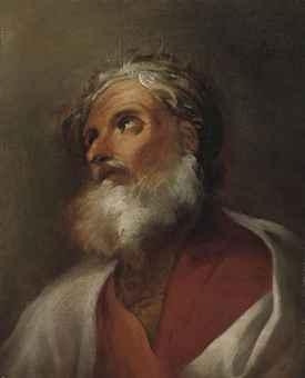 King David by Roman School, 17th Century, 17th Century