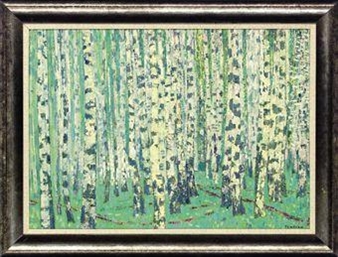 Birch trees - Viktor Templin