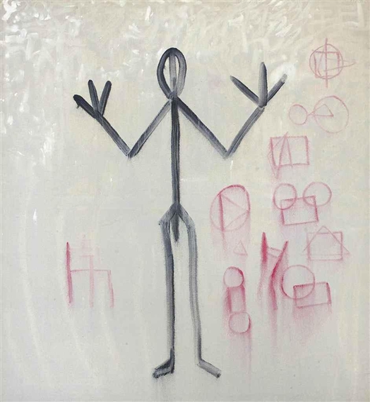 Standart by A.R. Penck, 1970