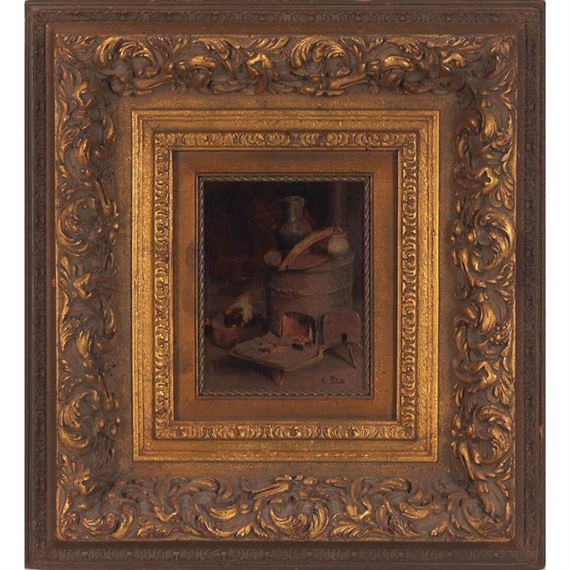 Wood Stove by Cecilio Pla y Gallardo, circa 1900