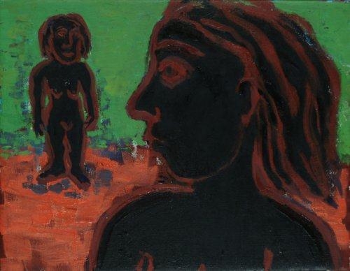 Artwork by Eileen Cooper, Untitled, Made of oil on canvas