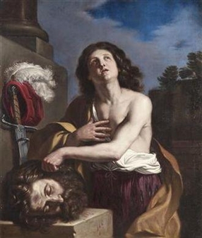 David with the Head of Goliath - Il Guercino