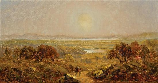 Lake Champlain by Sanford Robinson Gifford, 1860