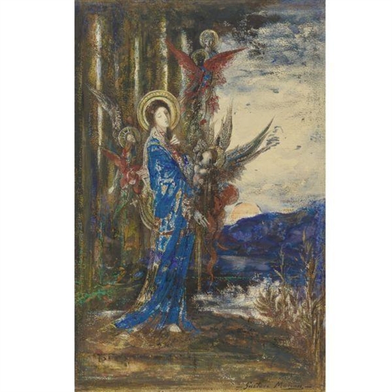 Les Épreuves by Gustave Moreau