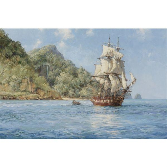 Montague Dawson Treasure Island (Cocos) MutualArt