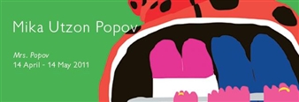 Mika Utzon Popov: Mrs. Popov - Australian Galleries, Sydney (Glenmore Rd)