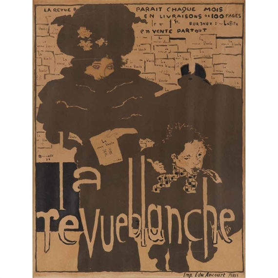 LA REVUE BLANCHE by Pierre Bonnard, 1894